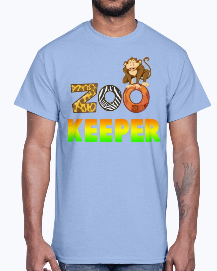 G2000 Unisex Ultra Cotton T-Shirt 12 Colors. Gift For Zoo Keeper. Costume
