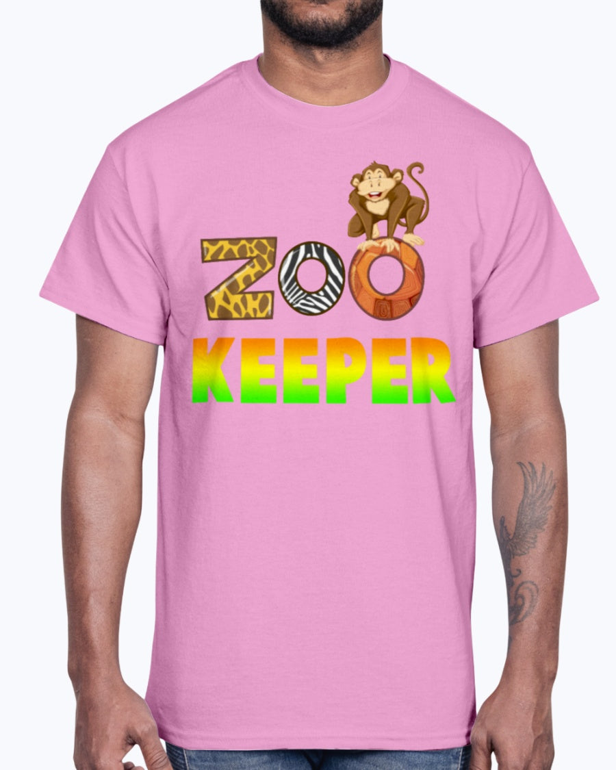 G2000 Unisex Ultra Cotton T-Shirt 12 Colors. Gift For Zoo Keeper. Costume