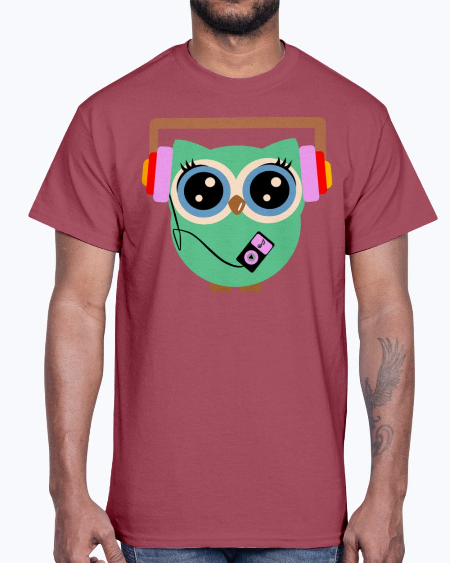 G2000 Unisex Ultra Cotton T-Shirt 12 Colors  Owl music