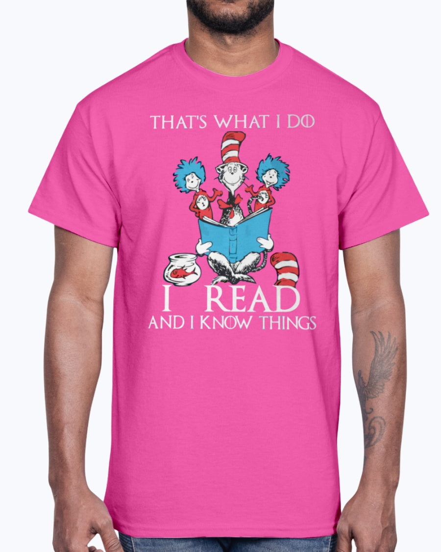 G2000 Unisex Ultra Cotton T-Shirt  That's what I do I read