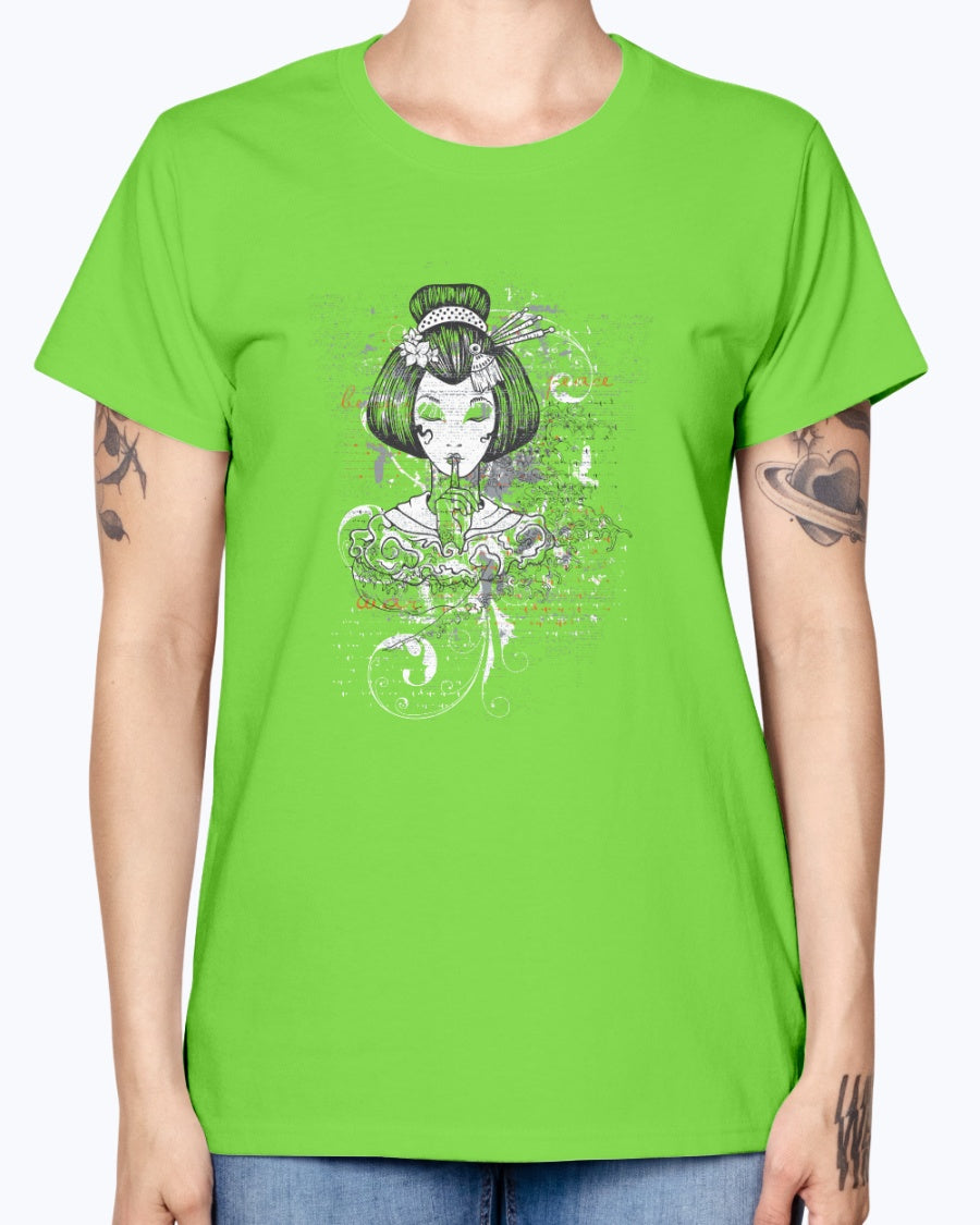 Gildan Ladies Missy T-Shirt.  Designious tshirt
