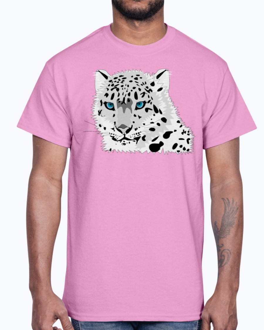 G2000 Unisex Ultra Cotton T-Shirt 12 Colors         Animal snow leopard