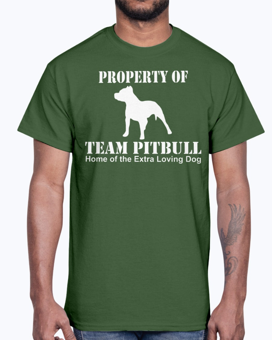 Men's Gildan Ultra Cotton T-Shirt  My Dog Pitbull