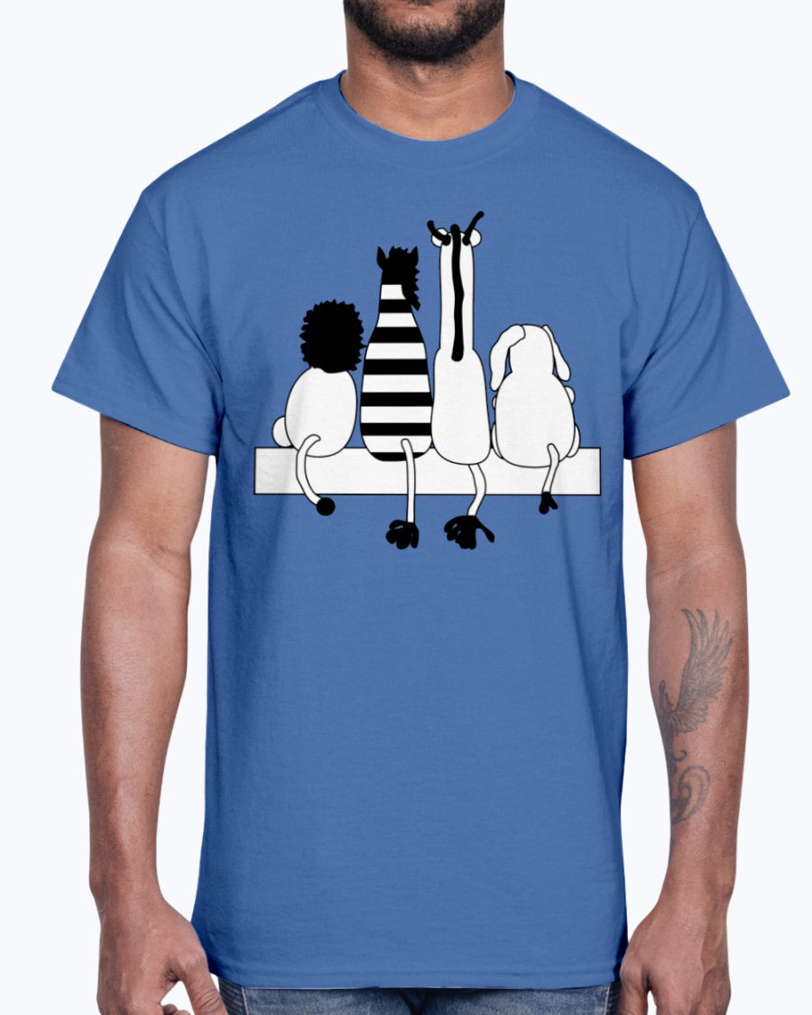 Men's Gildan Ultra Cotton T-Shirt   4 friends
