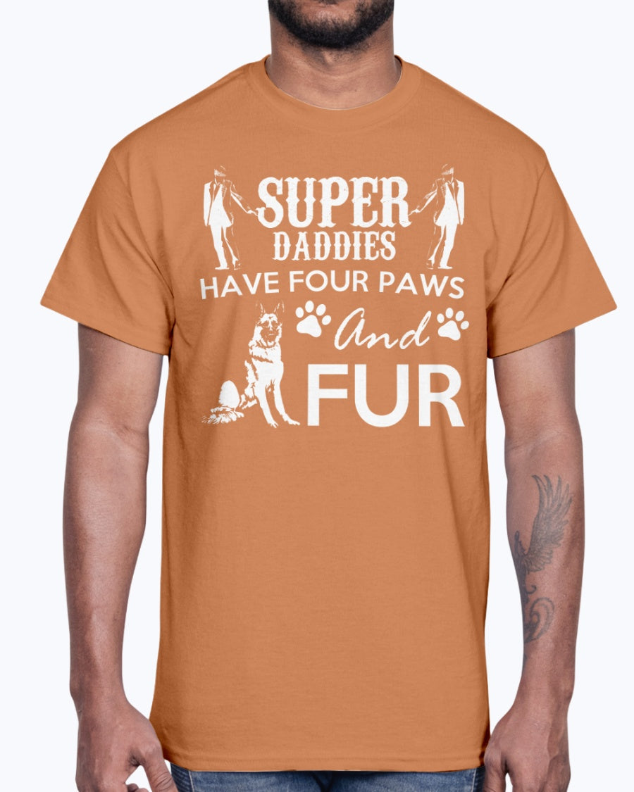 Men's Gildan Ultra Cotton T-Shirt   Super Daddies