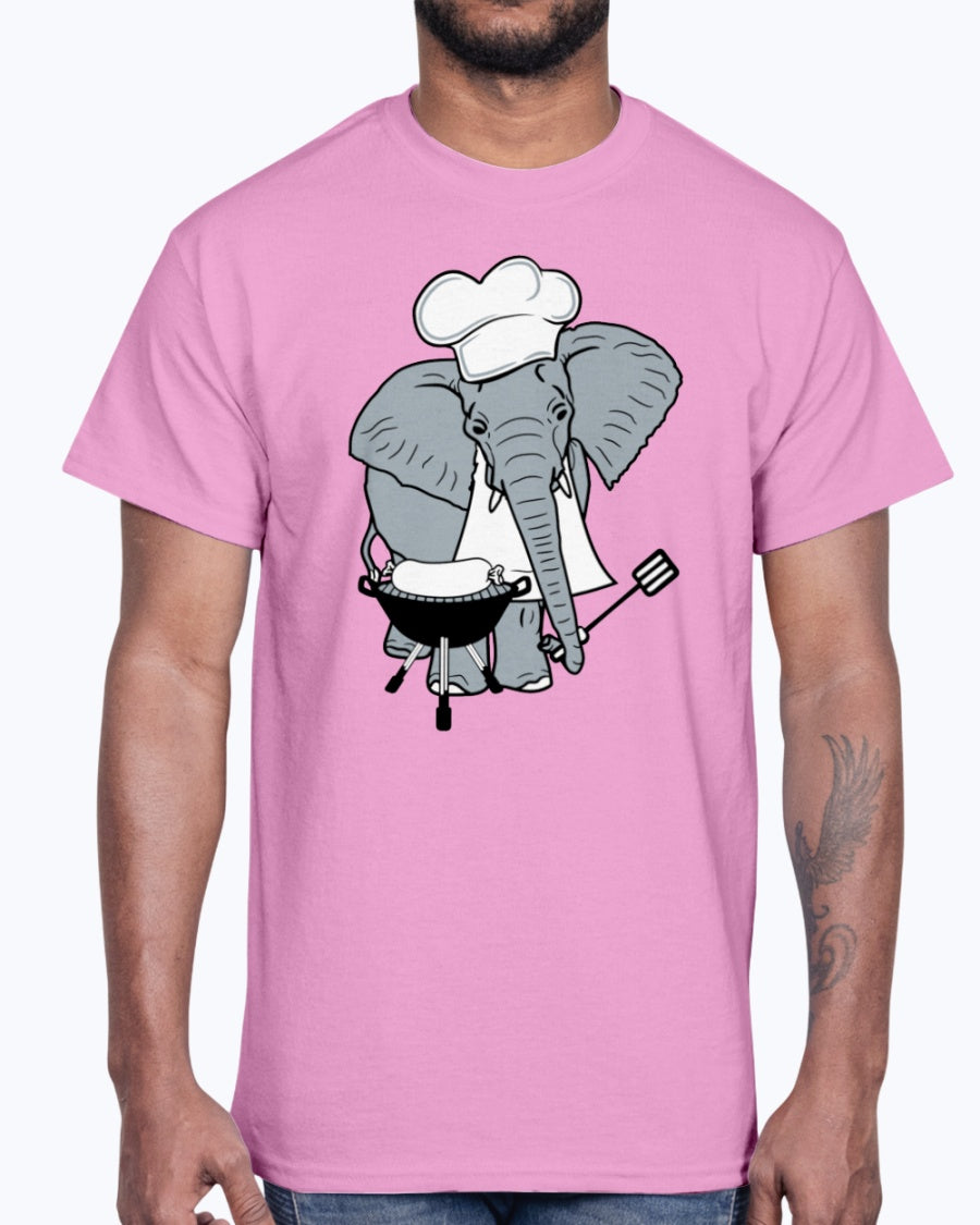 G2000 Unisex Ultra Cotton T-Shirt 12 Colors.   Cook,  elephant