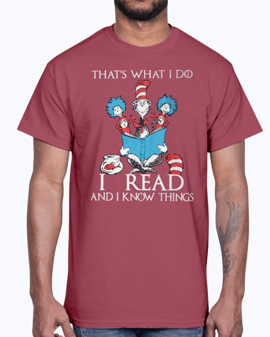 G2000 Unisex Ultra Cotton T-Shirt  That's what I do I read