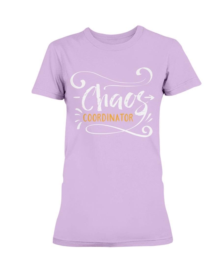 Gildan Ladies Missy Cotton T-Shirt Chaos Coordinator