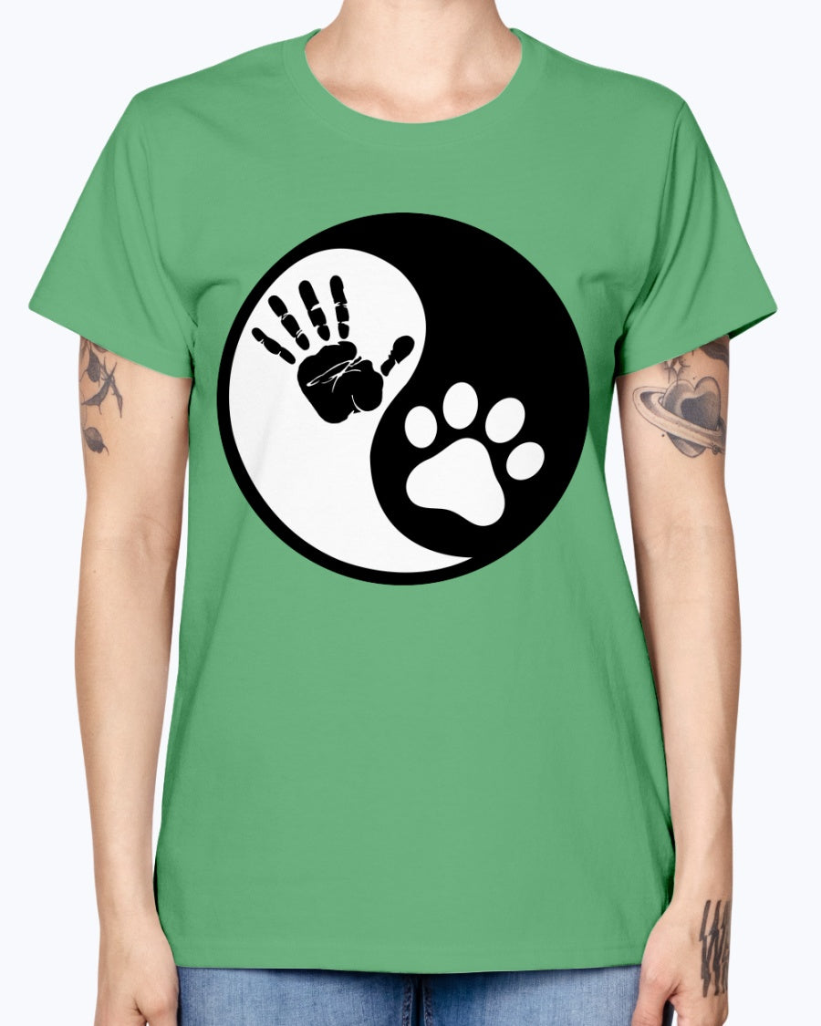 Gildan Ladies Missy T-Shirt   Yin Yang