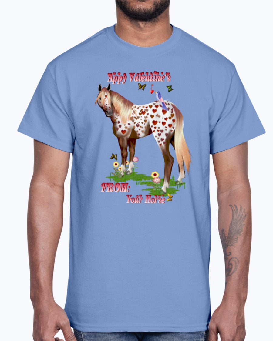Men's Gildan Ultra Cotton T-Shirt   Appy valentine's