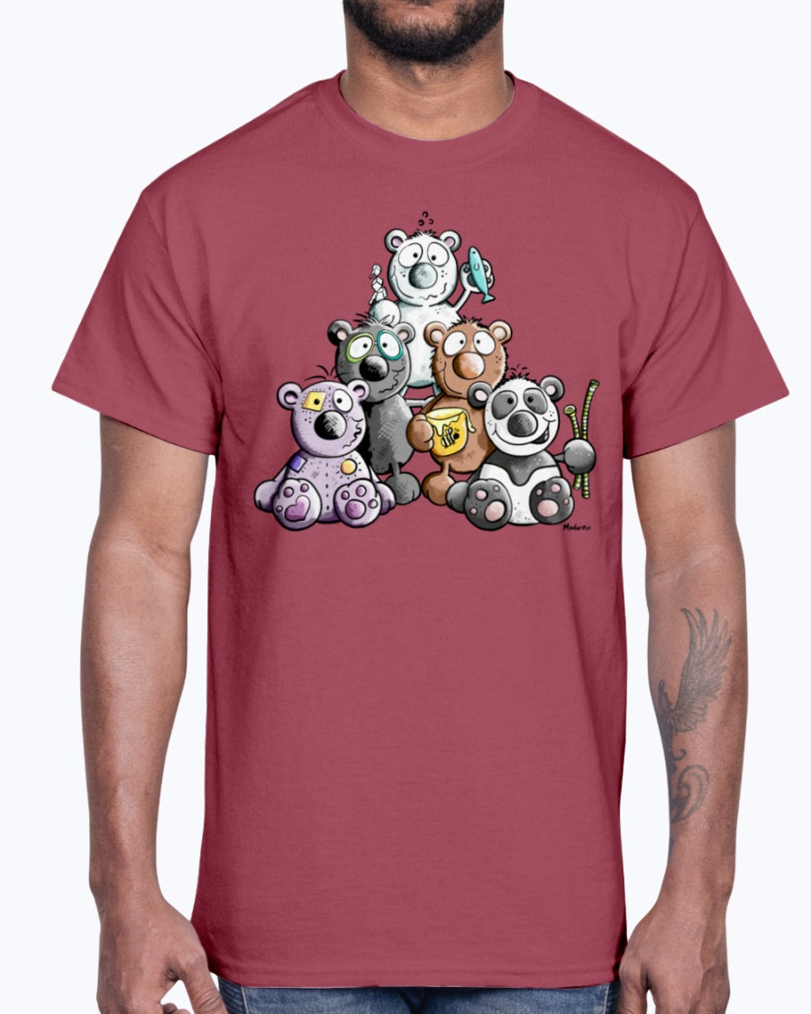 G2000 Unisex Ultra Cotton T-Shirt 12 Colors   Funny Bears Baby Bodysuits