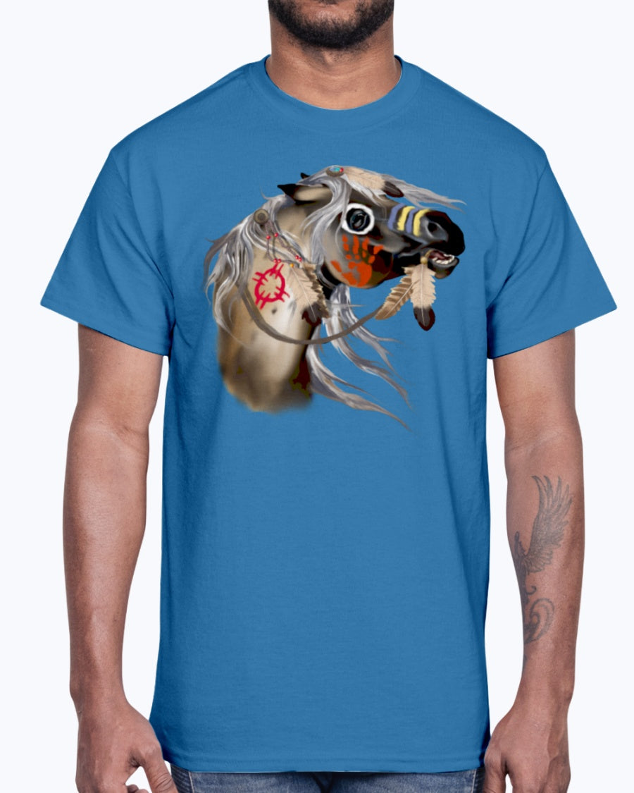 Men's Gildan Ultra Cotton T-Shirt  War horse