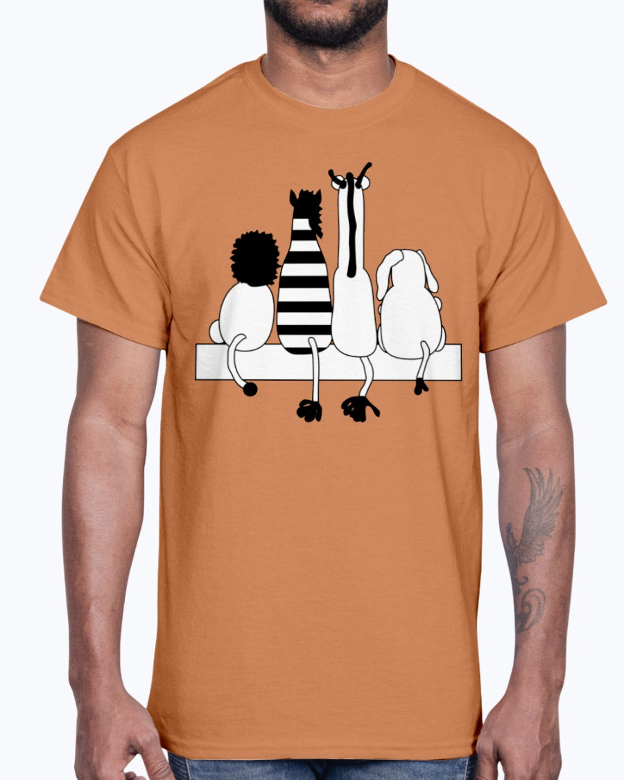 Men's Gildan Ultra Cotton T-Shirt   4 friends