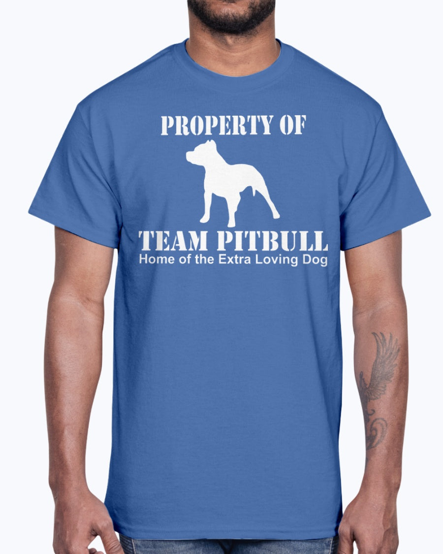 Men's Gildan Ultra Cotton T-Shirt  My Dog Pitbull