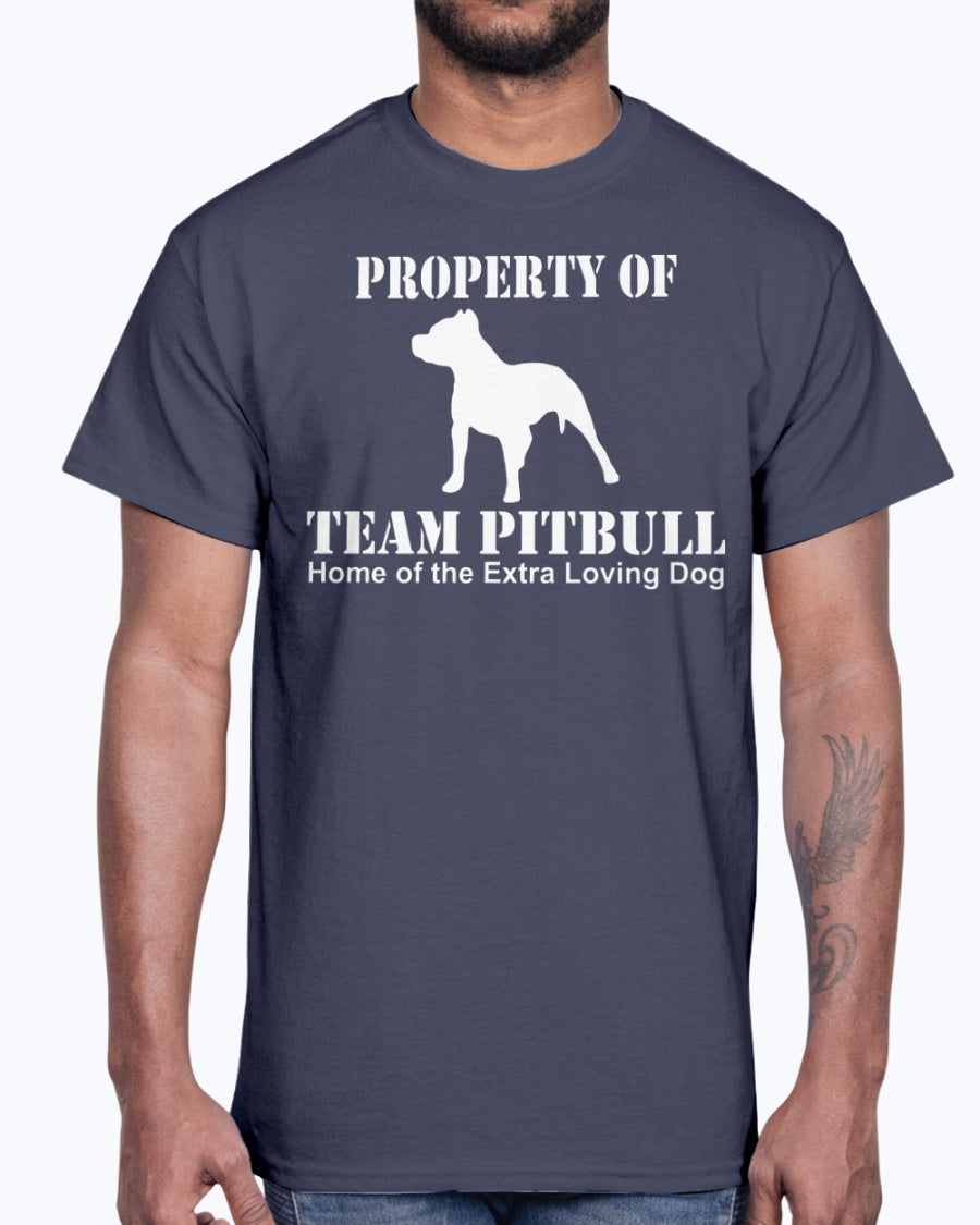 Men's Gildan Ultra Cotton T-Shirt  My Dog Pitbull