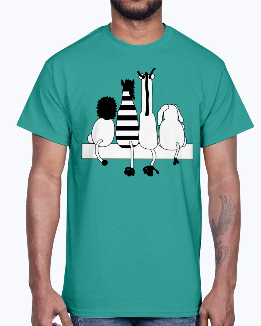 Men's Gildan Ultra Cotton T-Shirt   4 friends