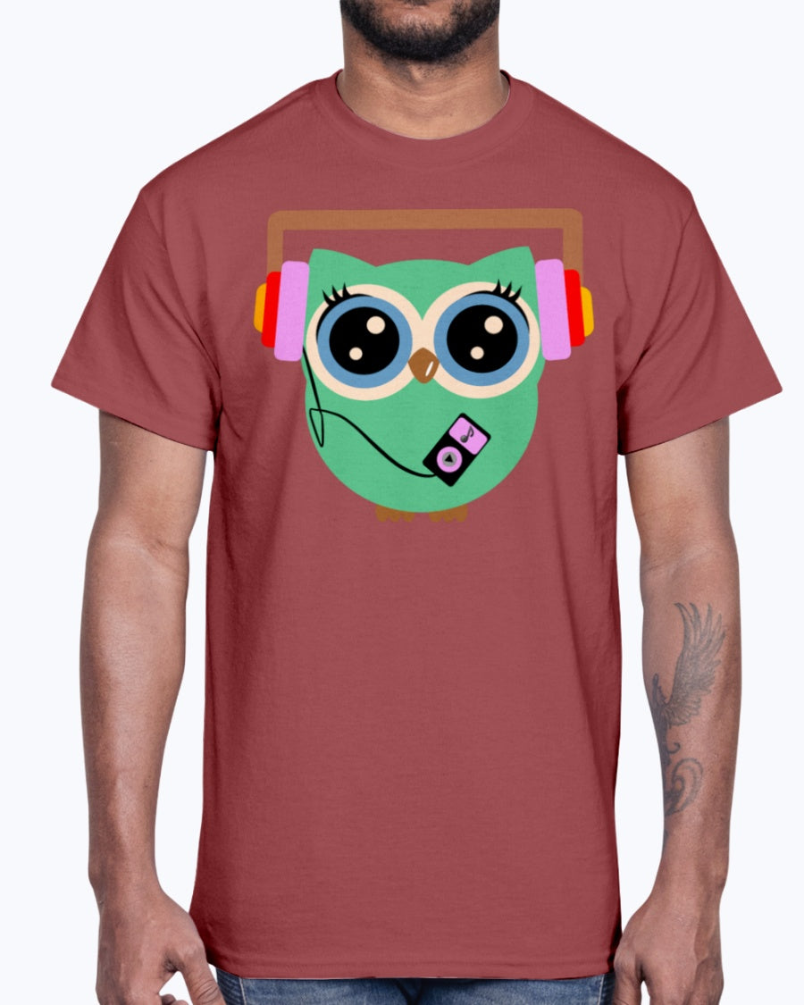 G2000 Unisex Ultra Cotton T-Shirt 12 Colors  Owl music