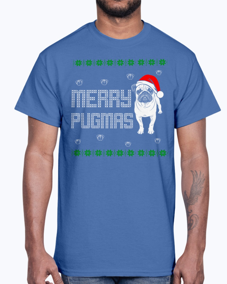 Men's Gildan Ultra Cotton T-Shirt   New pug