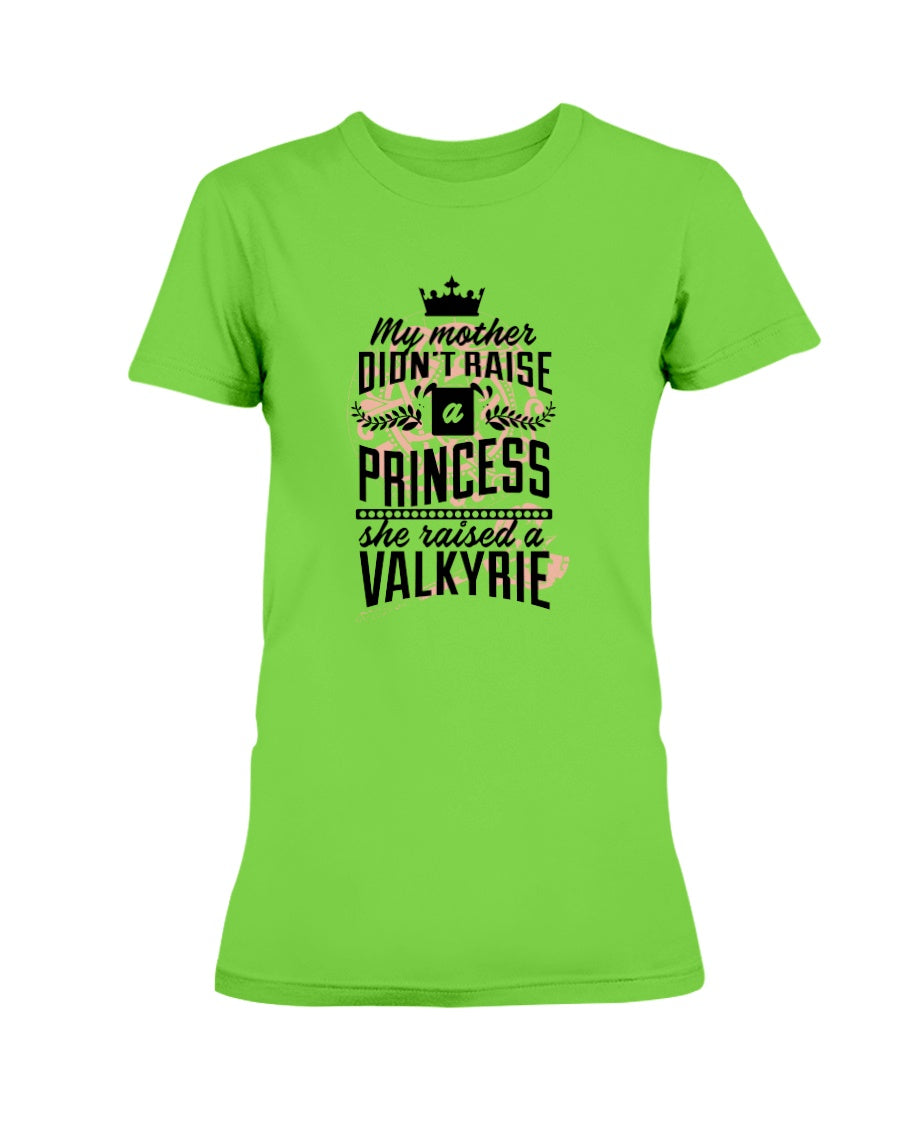 Gildan Ladies Missy Cotton T-Shirt My Mother don't raise a Princess