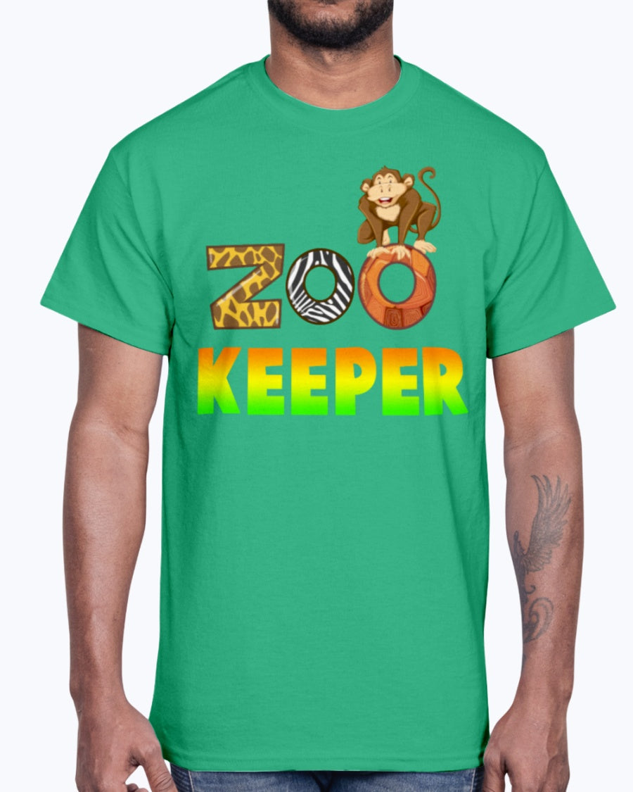 G2000 Unisex Ultra Cotton T-Shirt 12 Colors. Gift For Zoo Keeper. Costume