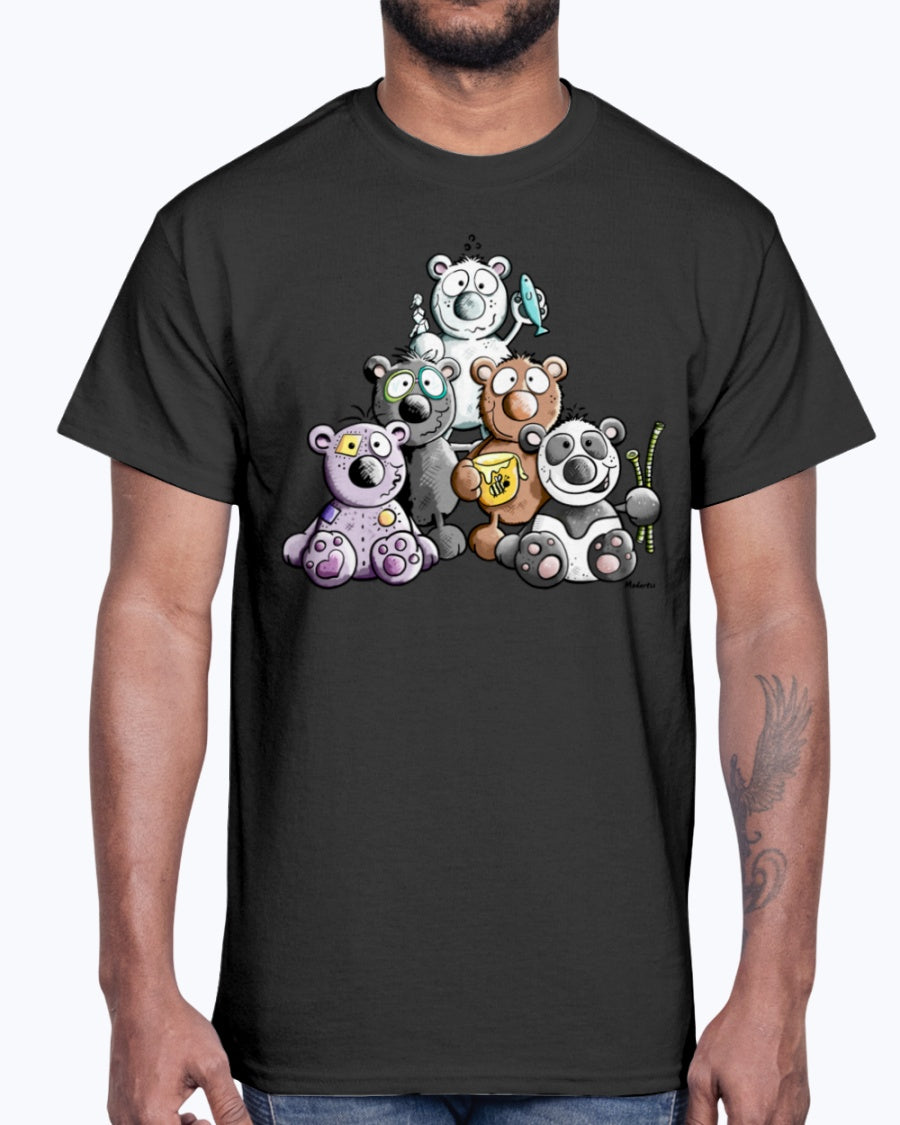 G2000 Unisex Ultra Cotton T-Shirt 12 Colors   Funny Bears Baby Bodysuits