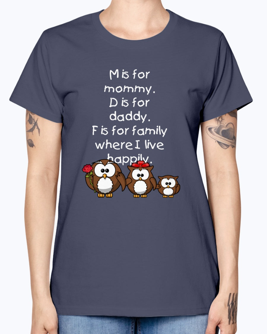 Gildan Ladies Missy T-Shirt 16 colors      Family sweatshirt