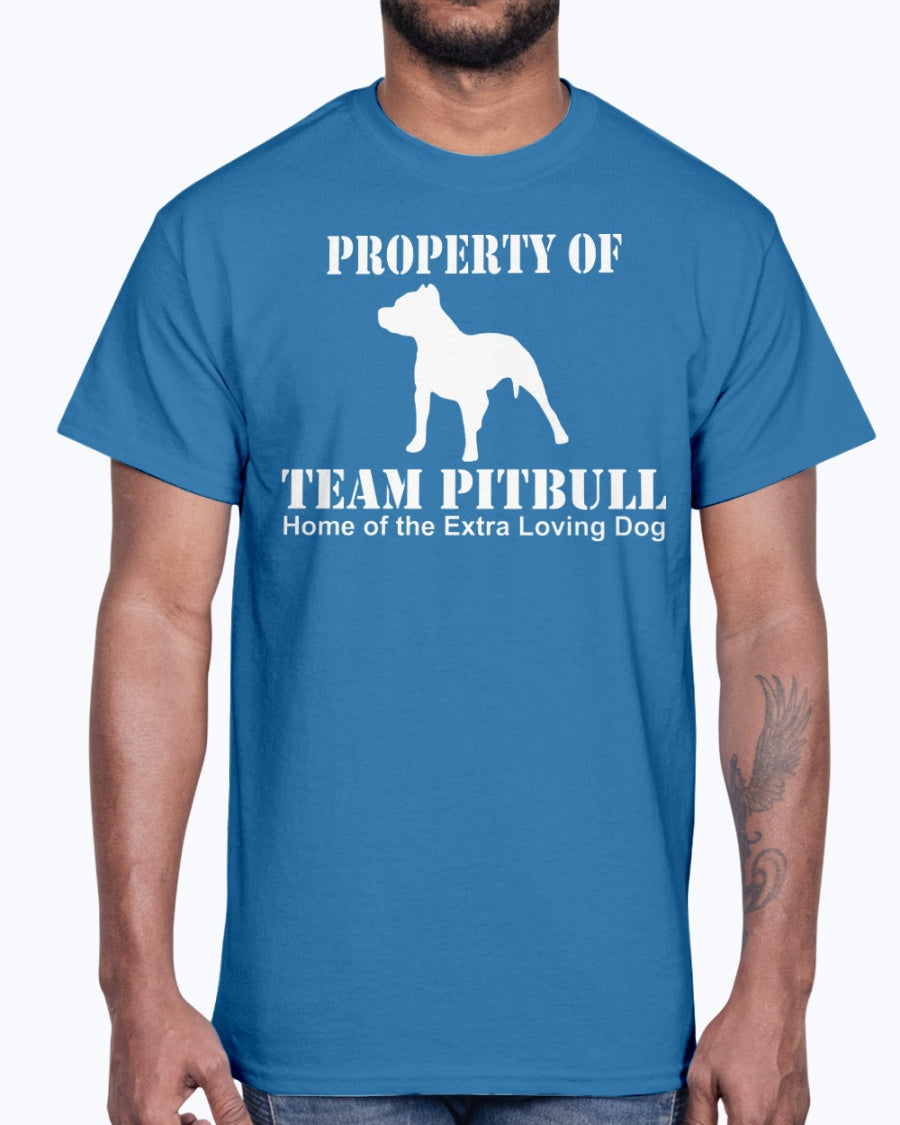 Men's Gildan Ultra Cotton T-Shirt  My Dog Pitbull