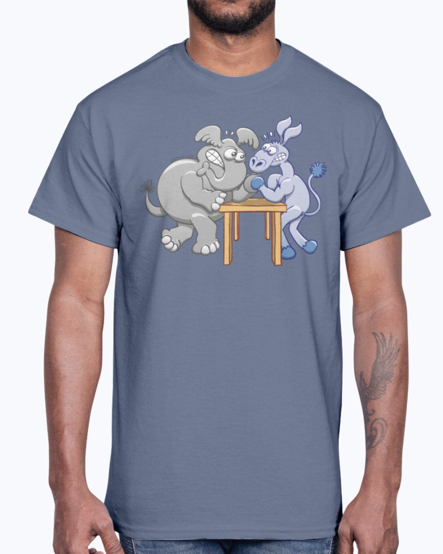 G2000 Unisex Ultra Cotton T-Shirt 12 Colors.   Ornate Elephant Color Version
