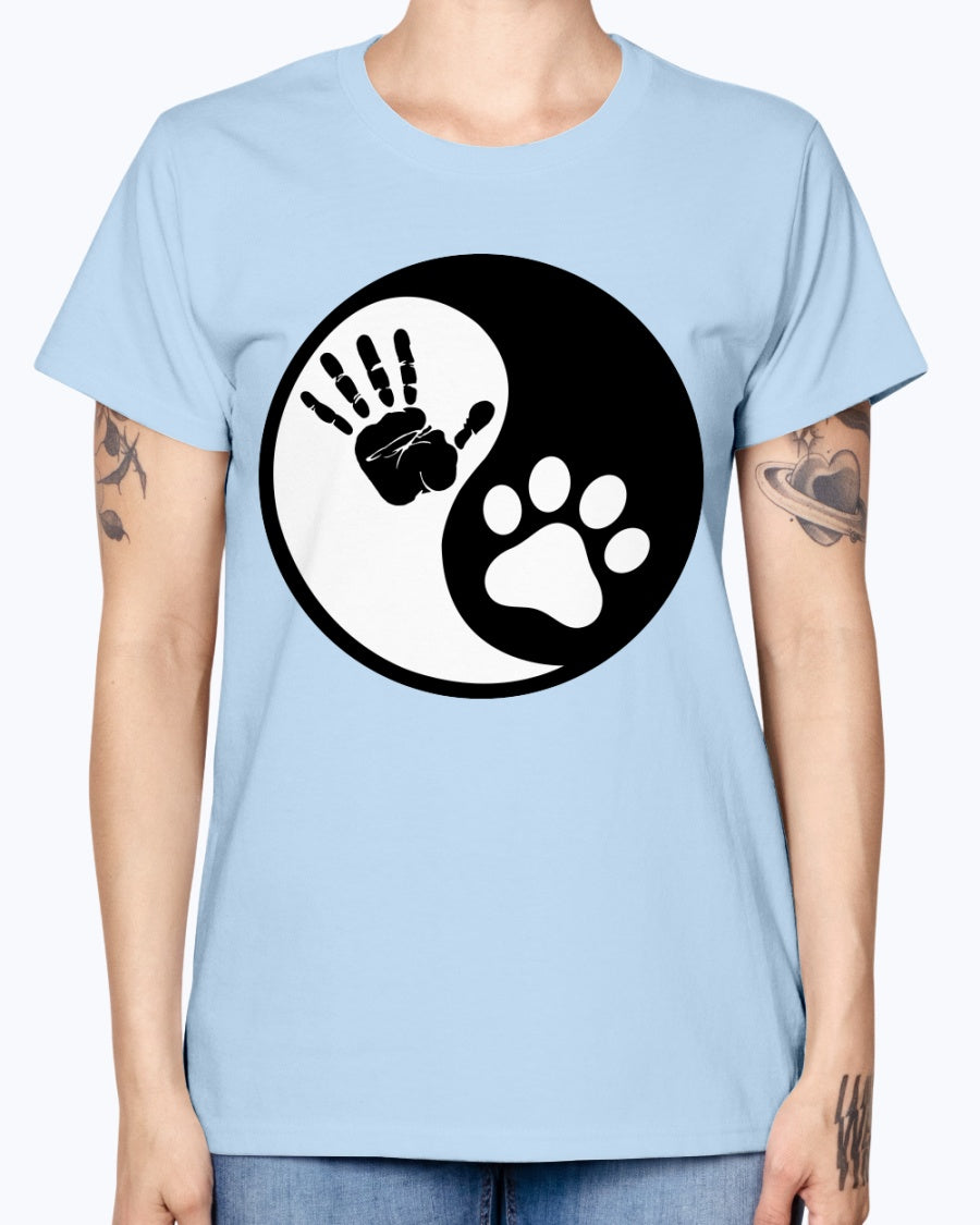 Gildan Ladies Missy T-Shirt   Yin Yang