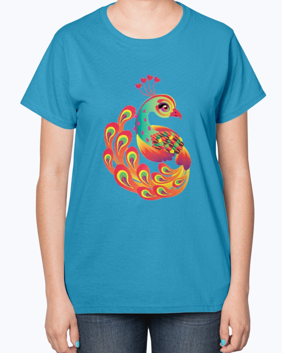 Gildan 2000L Ultra Cotton Ladies T-Shirt 13 colors Dark  Peacock new design