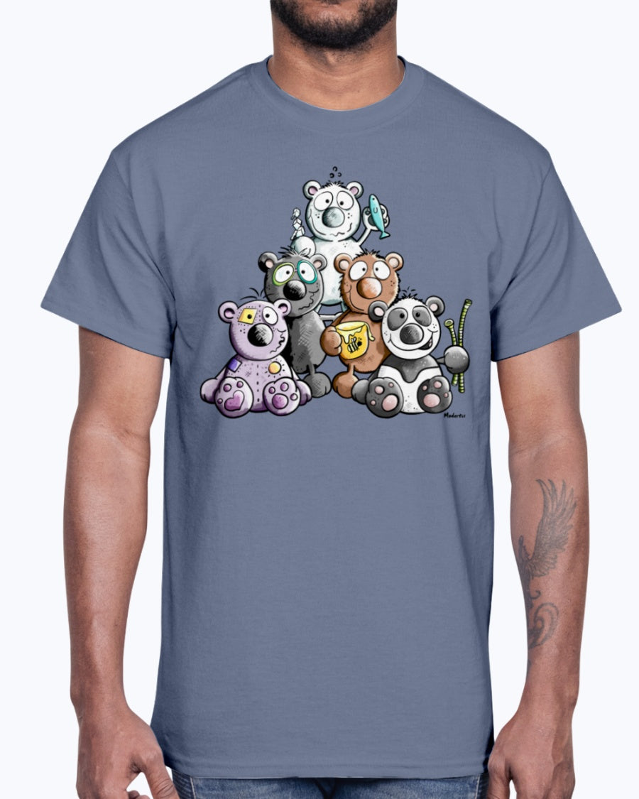 G2000 Unisex Ultra Cotton T-Shirt 12 Colors   Funny Bears Baby Bodysuits