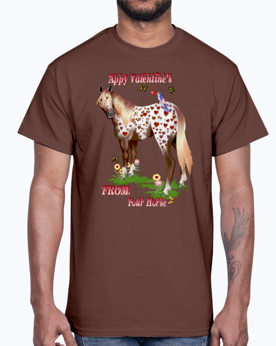 Men's Gildan Ultra Cotton T-Shirt   Appy valentine's