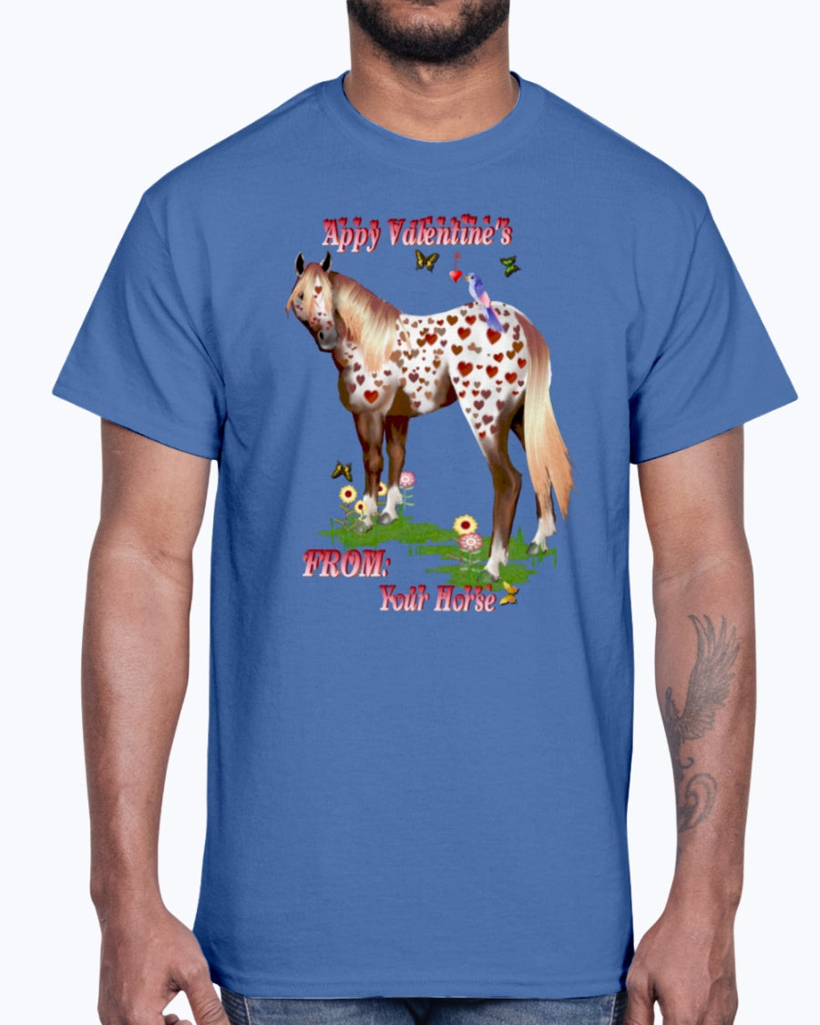 Men's Gildan Ultra Cotton T-Shirt   Appy valentine's