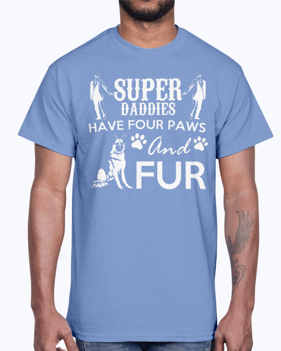 Men's Gildan Ultra Cotton T-Shirt   Super Daddies