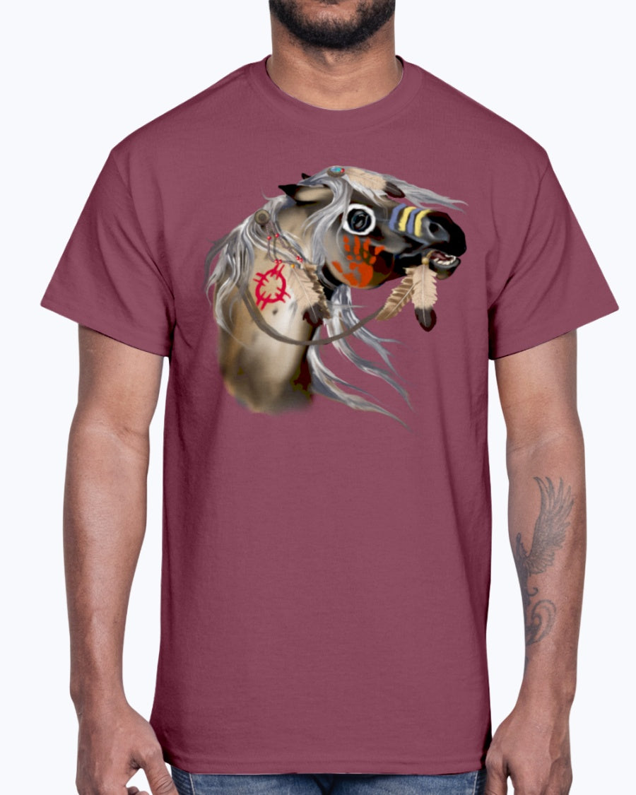 Men's Gildan Ultra Cotton T-Shirt  War horse
