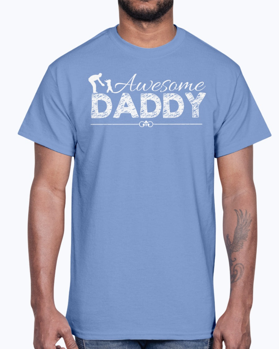 Men's Gildan Ultra Cotton T-Shirt   Awesome daddy