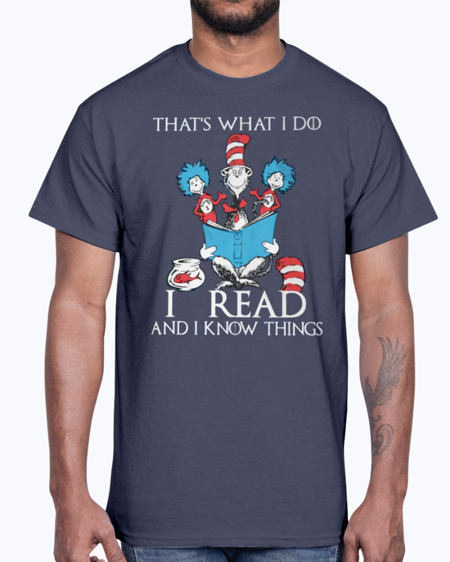G2000 Unisex Ultra Cotton T-Shirt  That's what I do I read