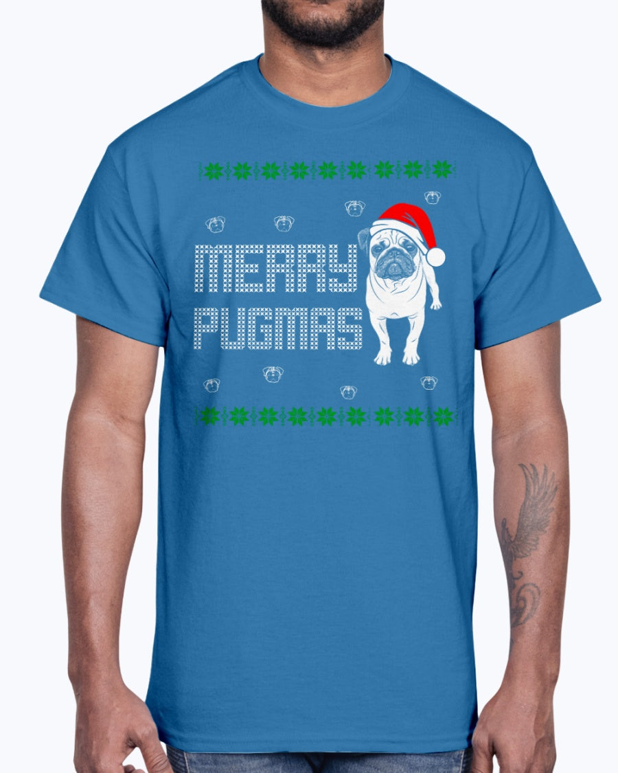 Men's Gildan Ultra Cotton T-Shirt   New pug