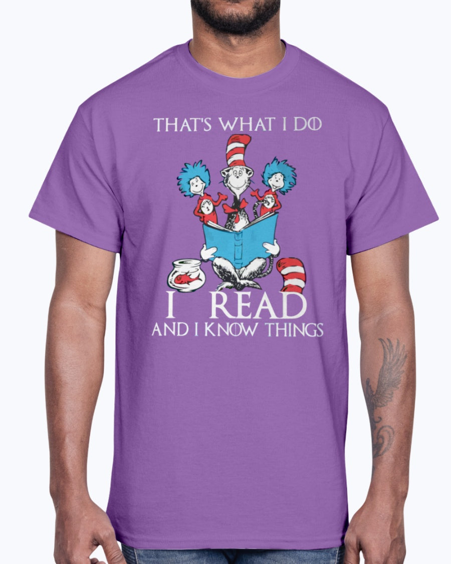 G2000 Unisex Ultra Cotton T-Shirt  That's what I do I read