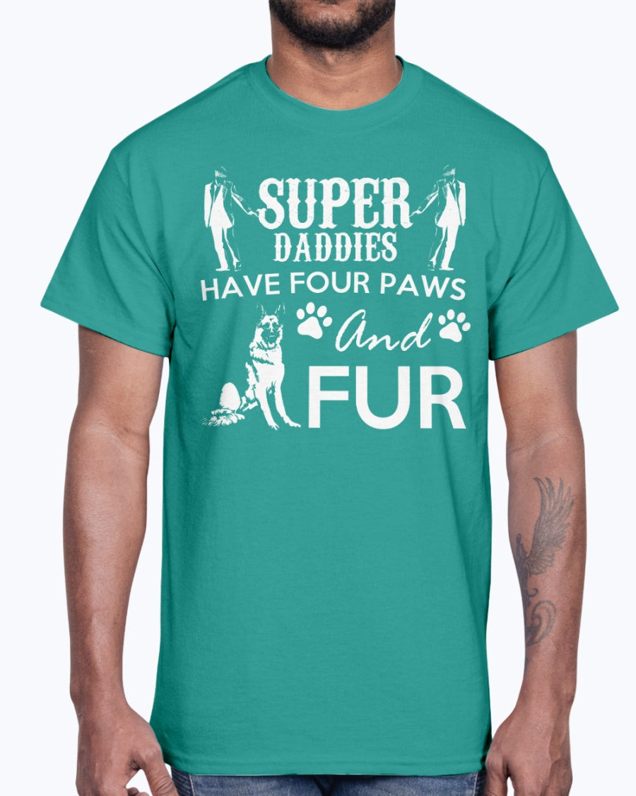 Men's Gildan Ultra Cotton T-Shirt   Super Daddies