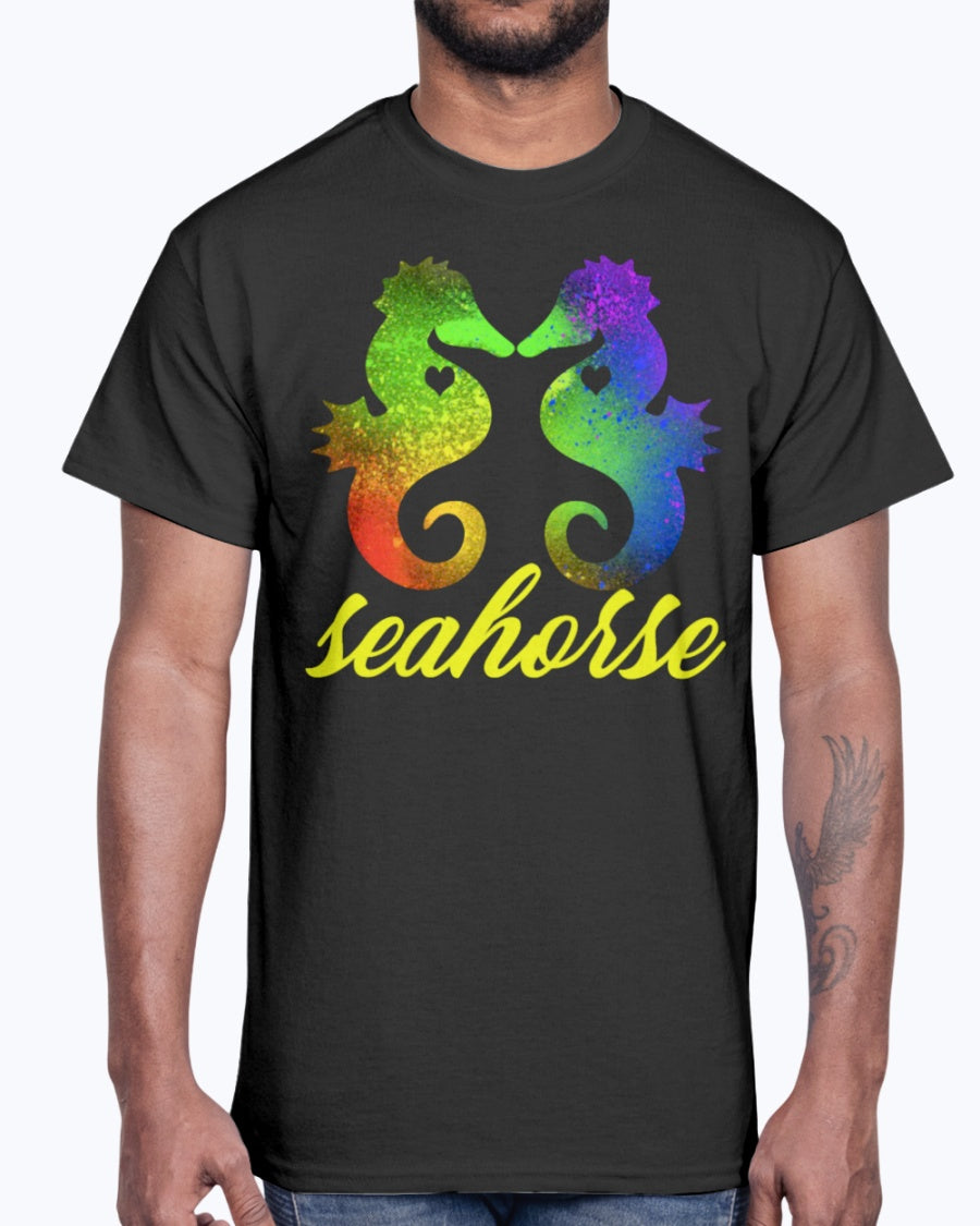 G2000 Unisex Ultra Cotton T-Shirt  Love Seahorse Shirt