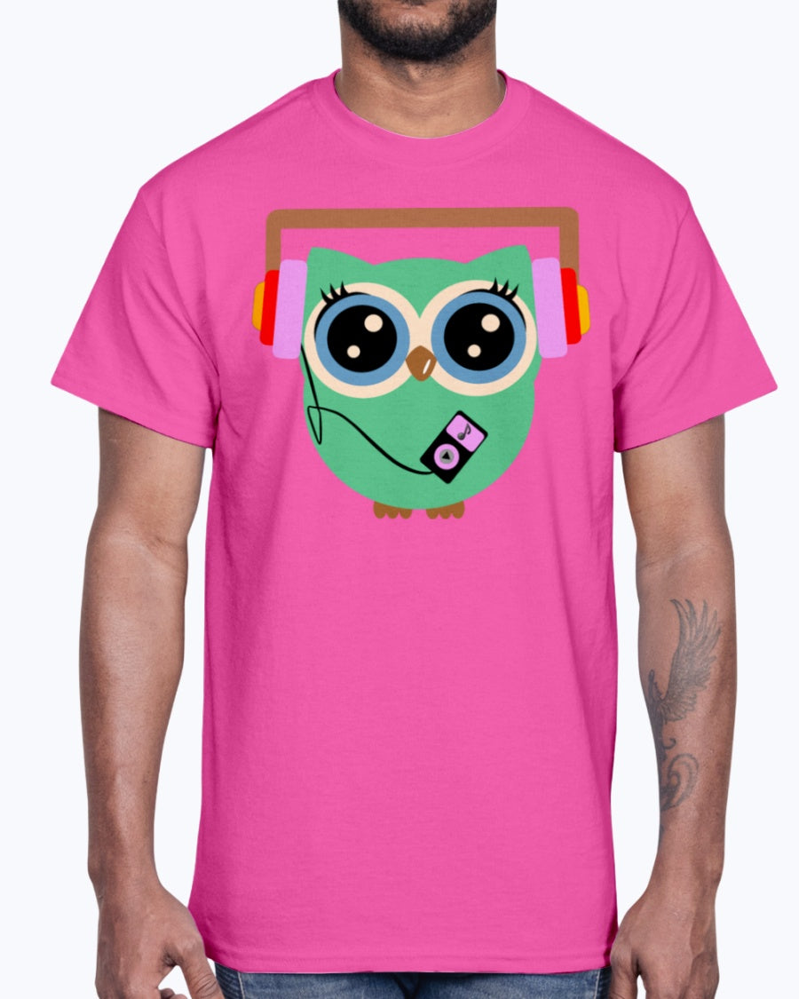 G2000 Unisex Ultra Cotton T-Shirt 12 Colors  Owl music