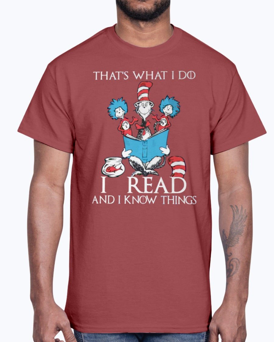 G2000 Unisex Ultra Cotton T-Shirt  That's what I do I read