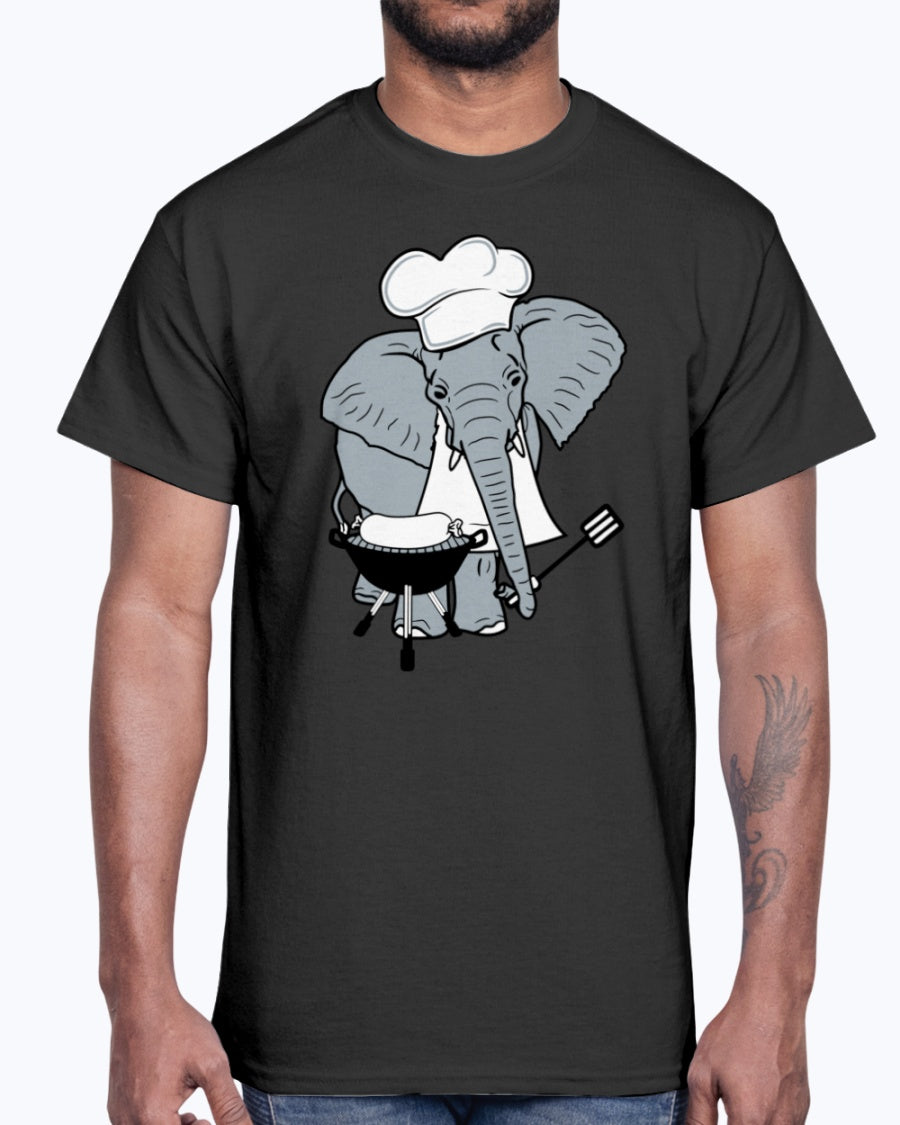 G2000 Unisex Ultra Cotton T-Shirt 12 Colors.   Cook,  elephant