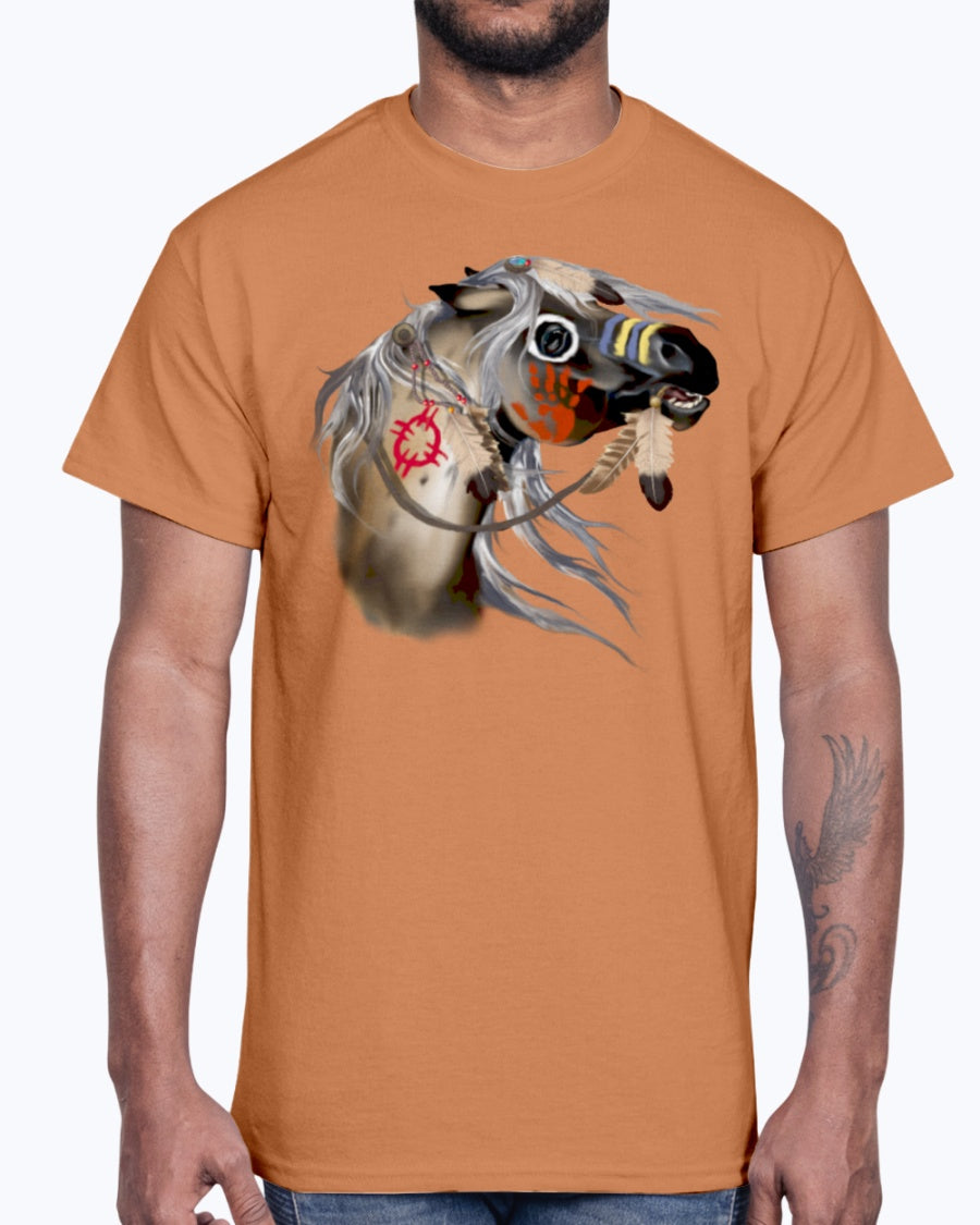 Men's Gildan Ultra Cotton T-Shirt  War horse