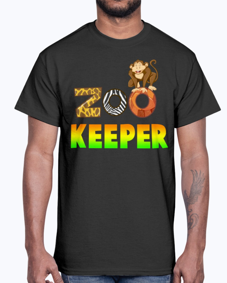 G2000 Unisex Ultra Cotton T-Shirt 12 Colors. Gift For Zoo Keeper. Costume