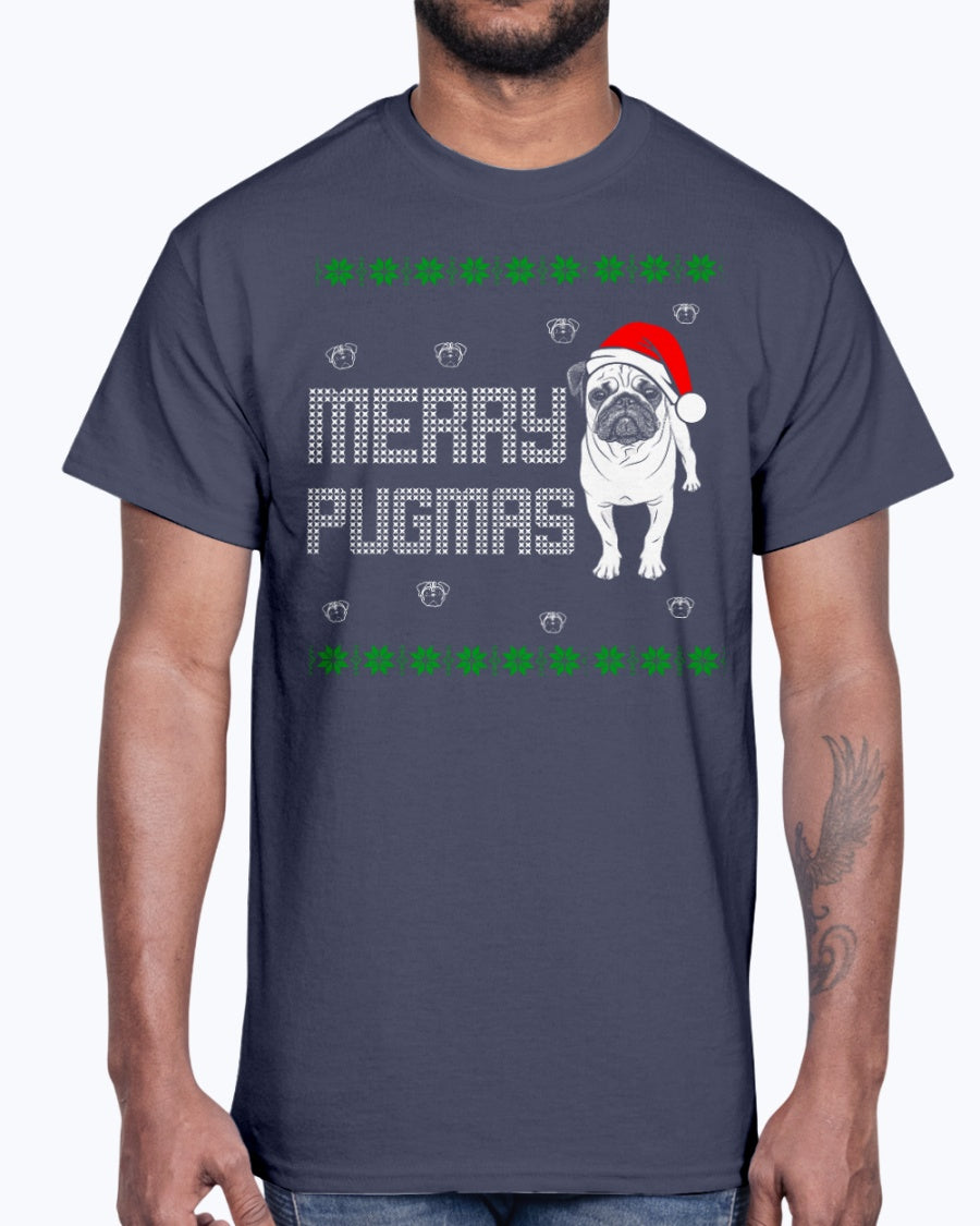 Men's Gildan Ultra Cotton T-Shirt   New pug