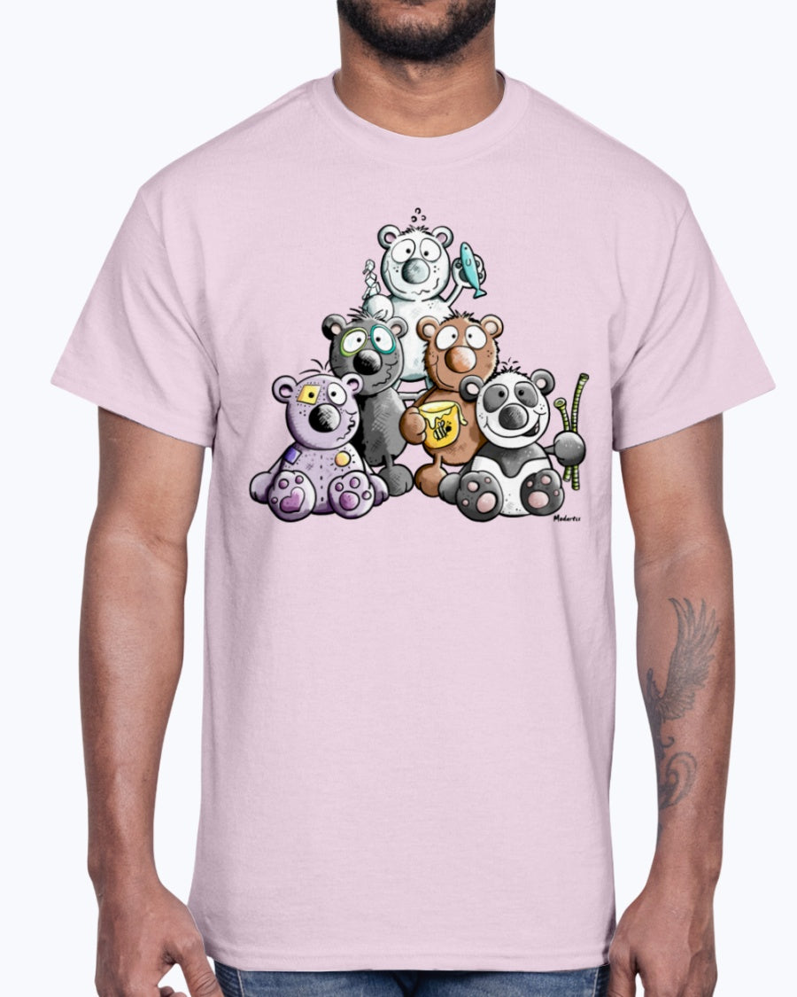 G2000 Unisex Ultra Cotton T-Shirt 12 Colors   Funny Bears Baby Bodysuits