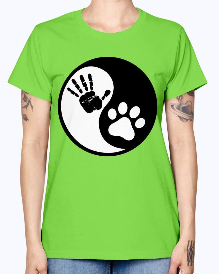 Gildan Ladies Missy T-Shirt   Yin Yang