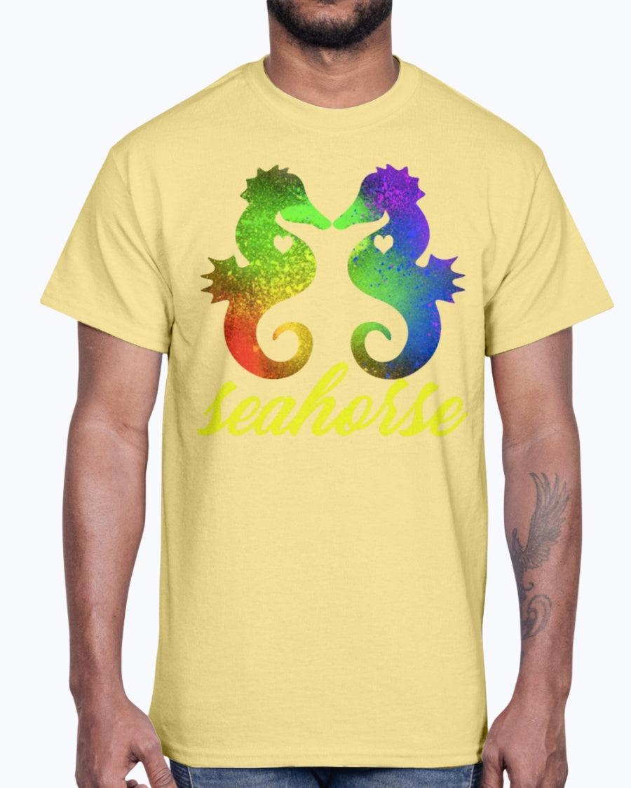 G2000 Unisex Ultra Cotton T-Shirt  Love Seahorse Shirt